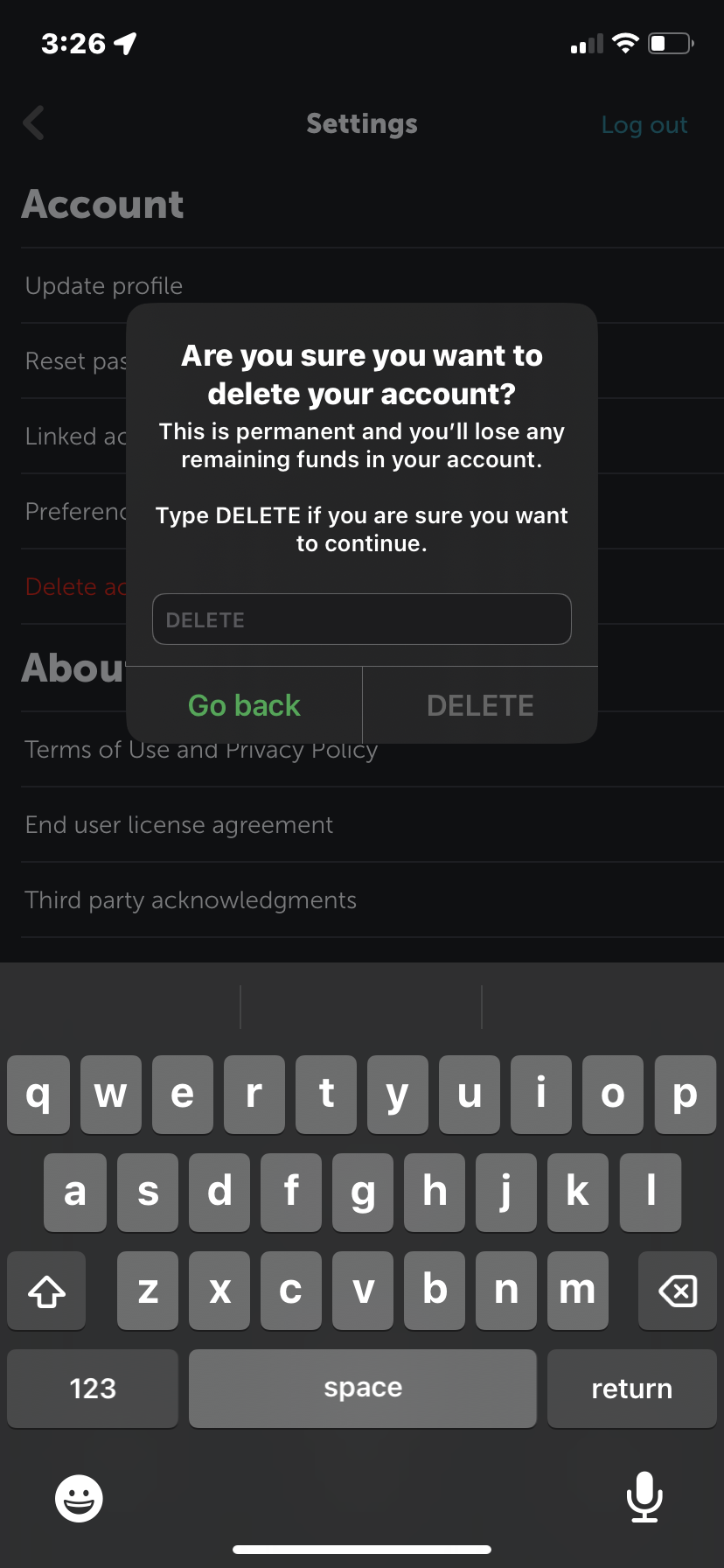 How do I delete my Ibotta account on my Apple Device? – Ibotta